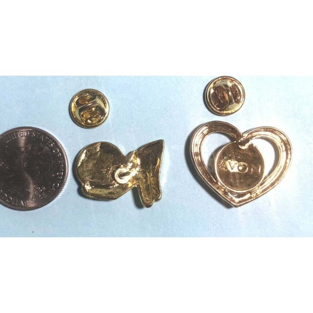 2 EARTH Day Love Mother Earth, Environmental ,type lapel Pins,1 signed AVON pin - Picture 3 of 4